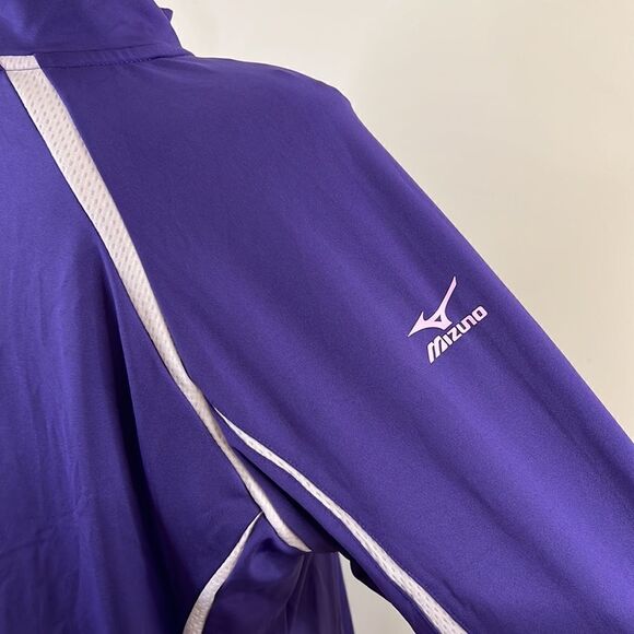 NWT Mizuno Purple with White Trim Athletic Jacket - Size XL - Picture 10 of 14